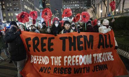 NYC Artists Stand in Solidarity with The Freedom Theatre